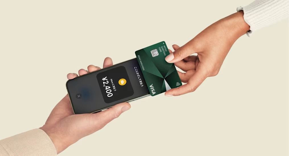 Squareのスマホでタッチ決済