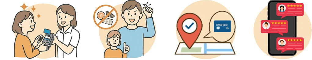 キャッシュレス決済で「便利なクリニック」として患者から選ばれる
